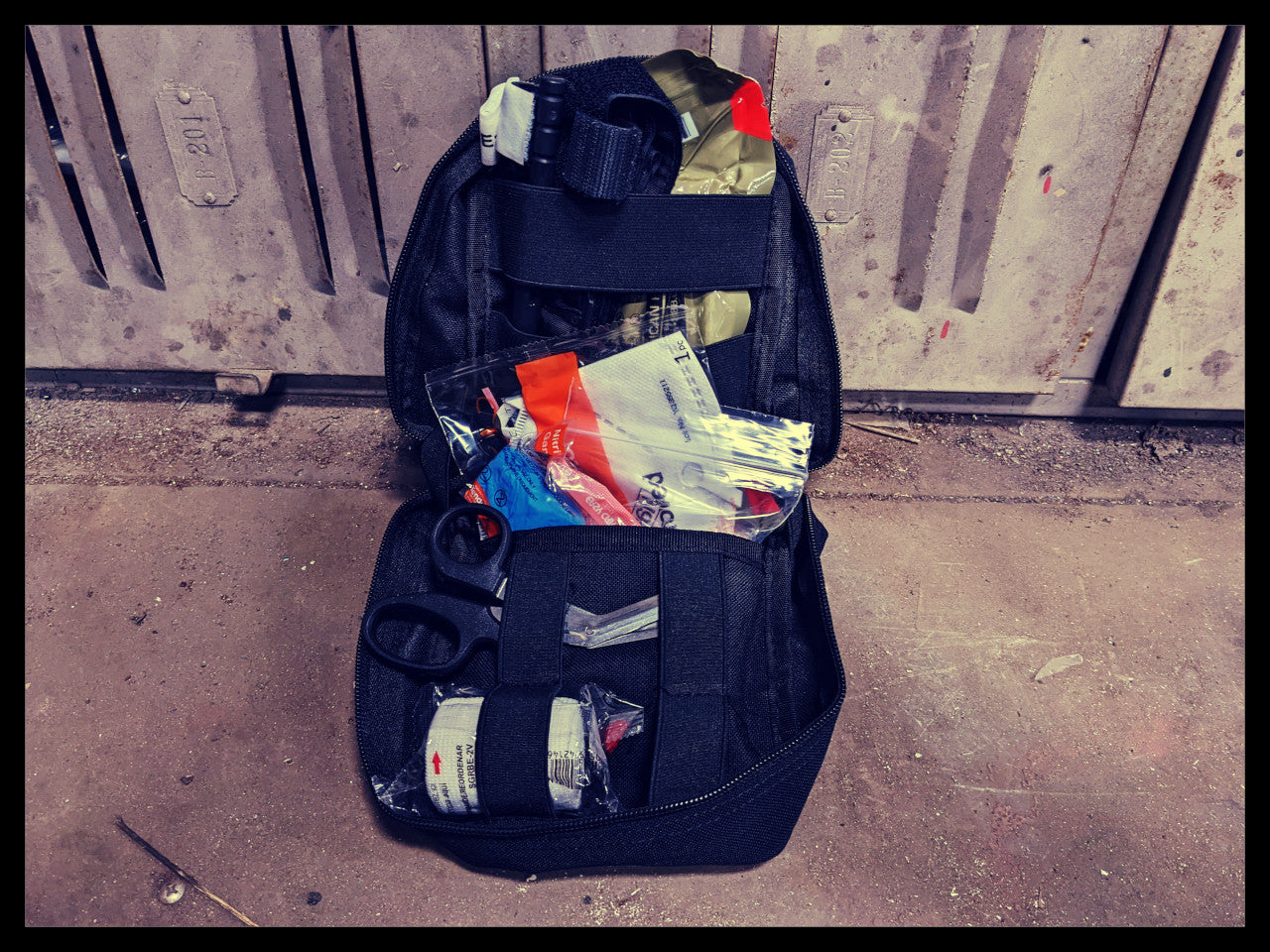 Individual First Aid Kit (IFAK) - Contents only