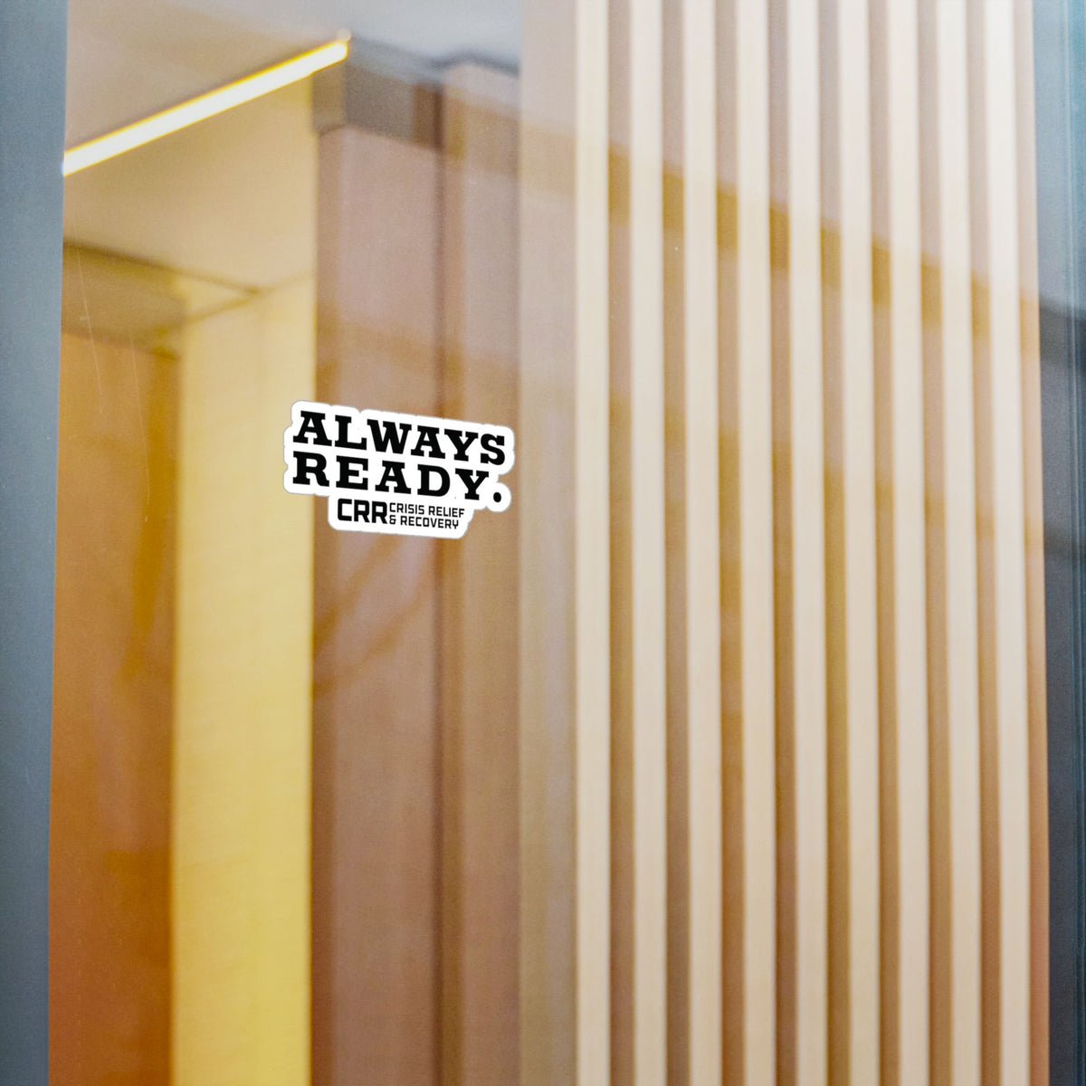 Always Ready Vinyl Decal